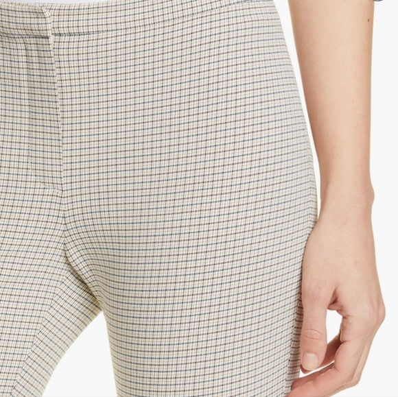 Theory Classic Plaid Skinny Fit Ankle Pant Sz6 - Picture 3 of 11